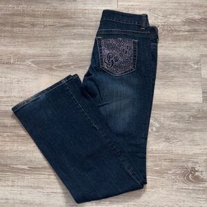 💥3/$33💥 Vintage Guess Women's Flare Bling Jeans
